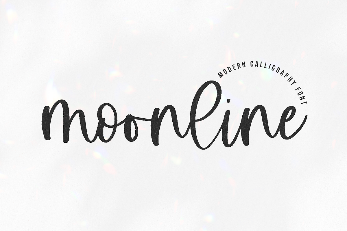 Moonline | Handwritten Script Font