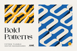 Bold Vector Patterns V.13, a Pattern Graphic by dvtchk