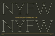 CS Miltone – Thin Slab Serif, a Serif Font by Craft Supply Co. (Thumbnail 3 of 8)