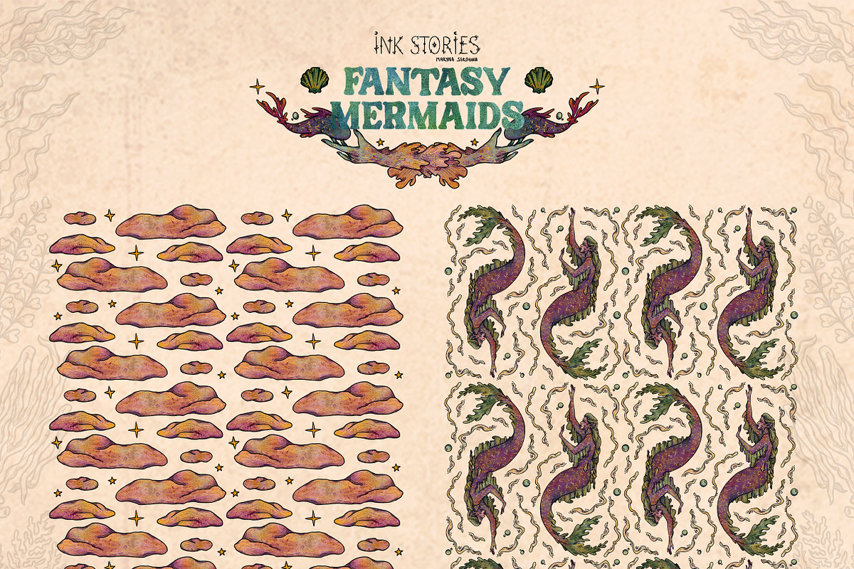 Fantasy Mermaids, a Person Illustration by Ink Stories (Photo 23 of 24)