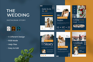 Wedding - Instagram Story, a Social Media Template by VUNIRA