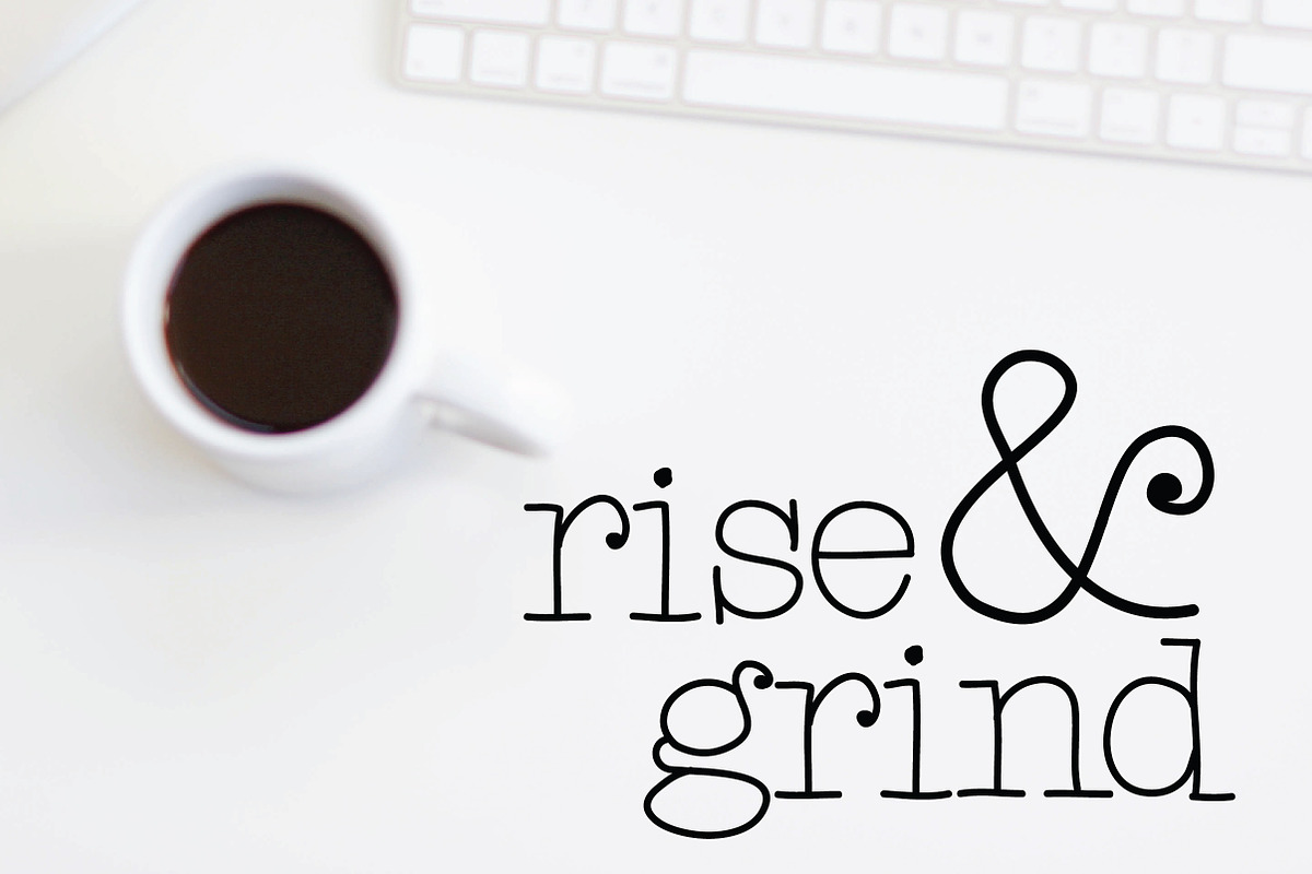 Dunling: A Handmade Serif Font preview 3