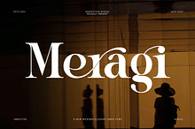 Meragi Elegant Ligature Serif Font