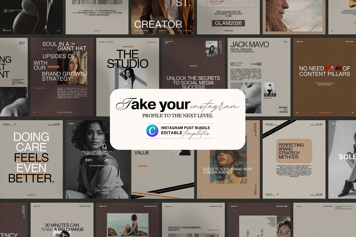 Social Media Kit For Marketing, a Social Media Template by Crafted Pixel (Photo 5 of 9)