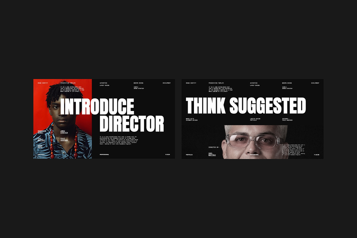 The Sugestions - Brand Portfolio PPT, a Presentation Template by Creatorism (Photo 8 of 10)
