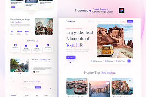 Travel Agency Website Template