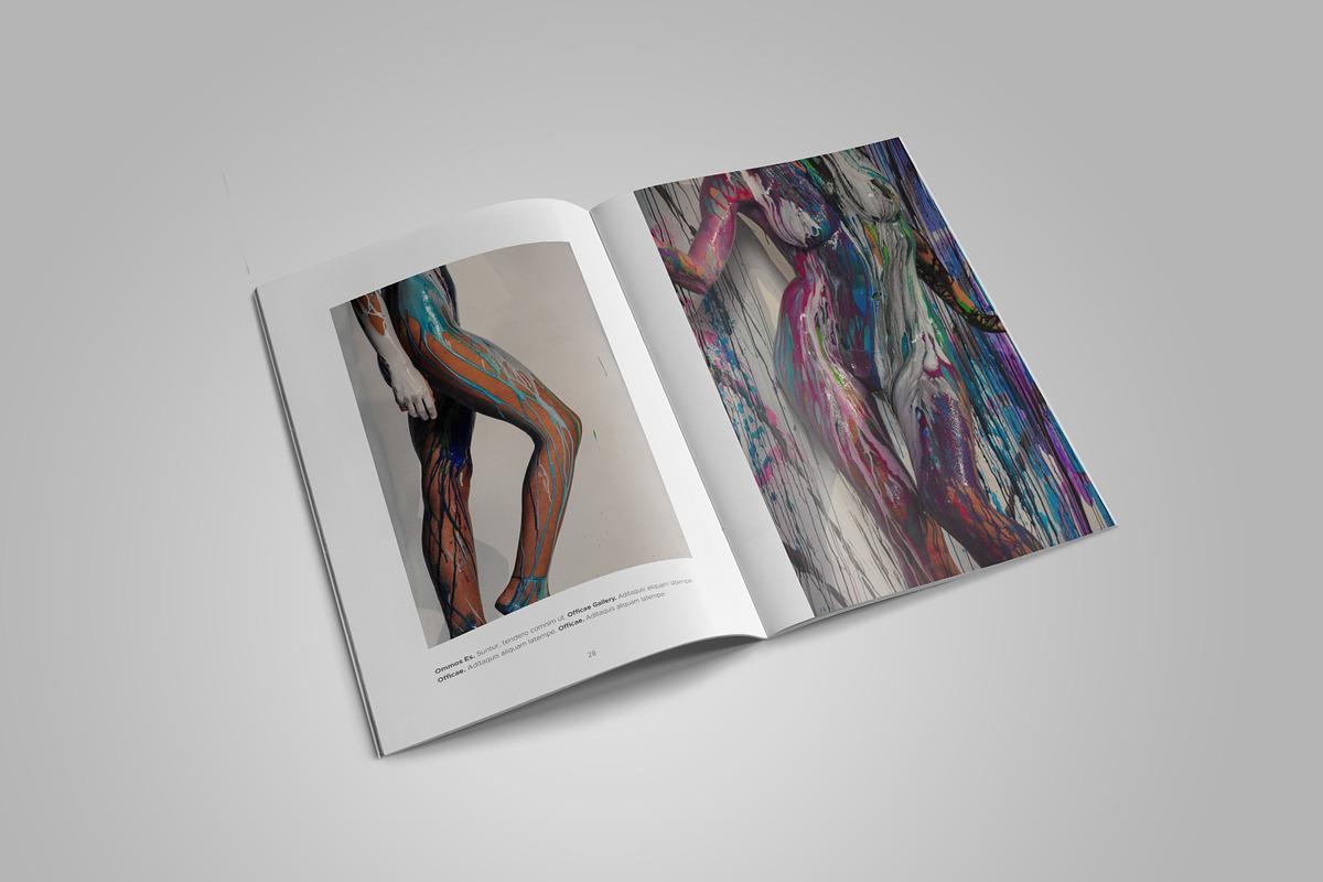 Art Portfolio, a Magazine Template by Bookrak Graphic Design (Photo 14 of 20)
