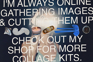 Etcetera Collage Kit Odd PNG Scraps