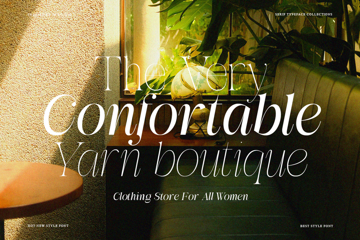 Awesome Gulgina | 18 Style Font, a Serif Font by IM Studio (Photo 5 of 15)