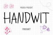 Handwit, a Handwritten Font by Pinisi ART (Thumbnail 1 of 10)
