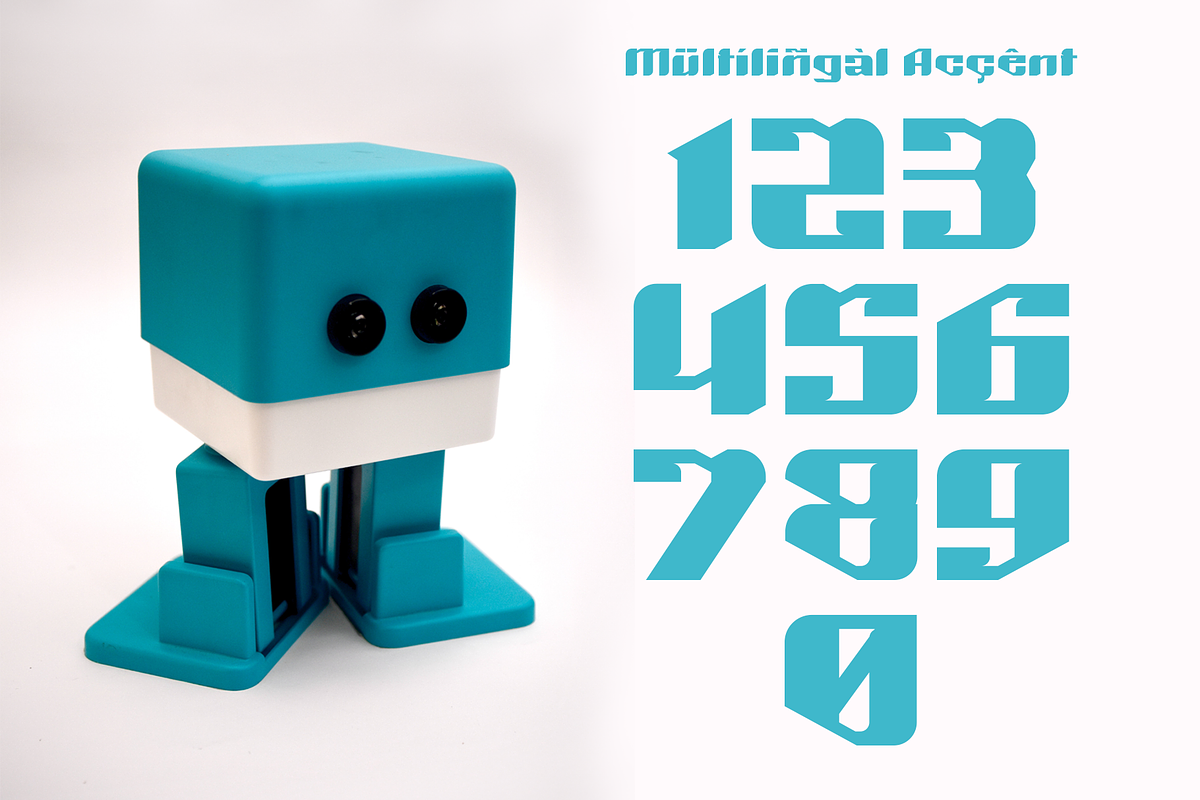 OKULE | Modern and Retro Sci-fi, a Font by RT Studio (Photo 5 of 9)