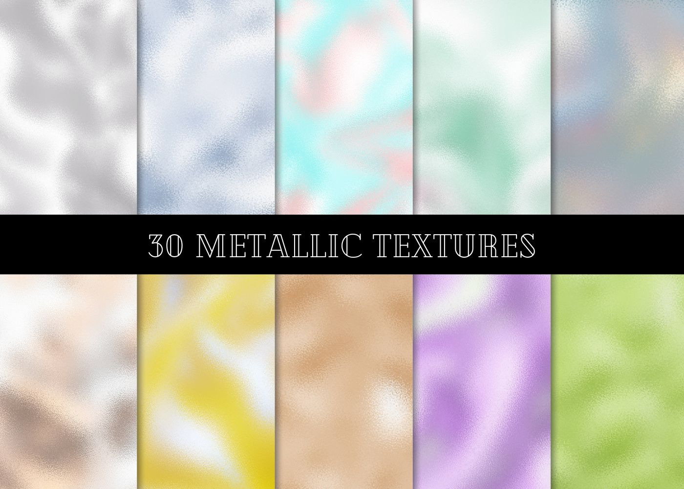 30 Metallic Textures