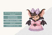 Halloween Tea Party Clipart Bundle, a Seasonal Illustration by BusyDaydesign (Thumbnail 7 of 9)