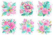 Floral Summer Png, Summer Vibes PNG, an Illustration by Daily.Designs (Thumbnail 4 of 5)