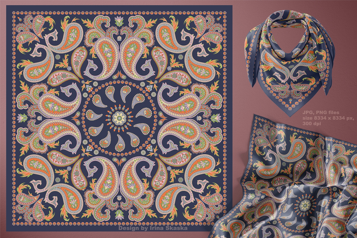PAISLEY, a Pattern Graphic by Irina Skaska (Photo 5 of 12)