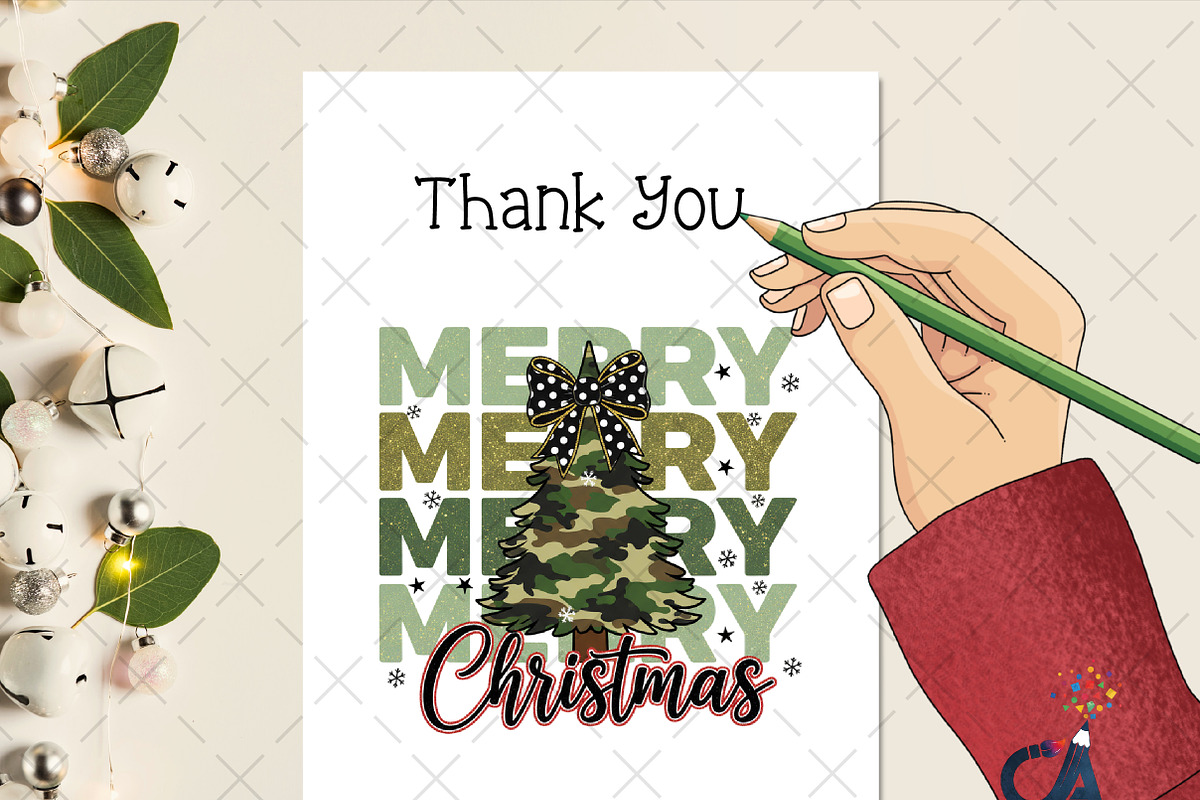 Merry Christmas Tree Png, an Illustration by Creative Art (Photo 2 of 6)