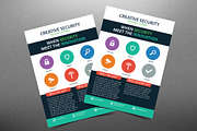 Creative Corporate Security Flyer CS, a Flyer Template by Tasmim Premiem Design (Thumbnail 2 of 2)