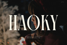 Haoky Elegant Serif Font