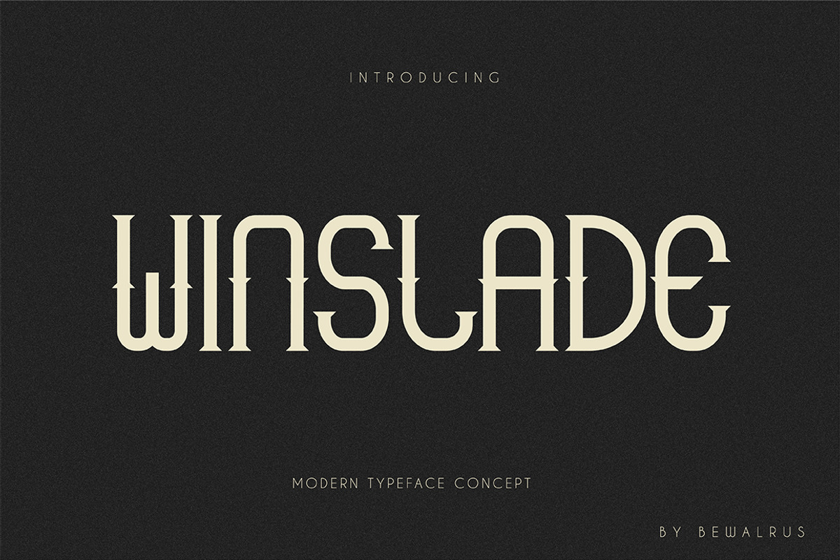 Winslade | Elegant Serif, a Serif Font by Bewalrus Studio (Photo 1 of 8)