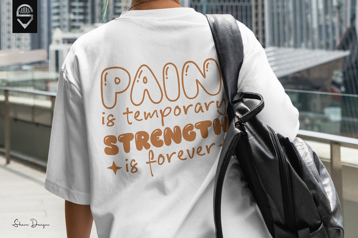 Motivational Fitness Quotes T-shirt, a Graphic by shaondesigns (Photo 3 of 5)