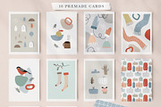 Winter birds Christmas set, an Animal Illustration by Tabita's shop (Thumbnail 6 of 11)