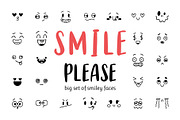Set of smiley faces. Emoji. Smile!, a Person Illustration by Helen Sko (Thumbnail 1 of 8)