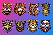 Animal Mascot Logo Illustration 2, an Illustration by Riswan Ratta (Thumbnail 2 of 3)