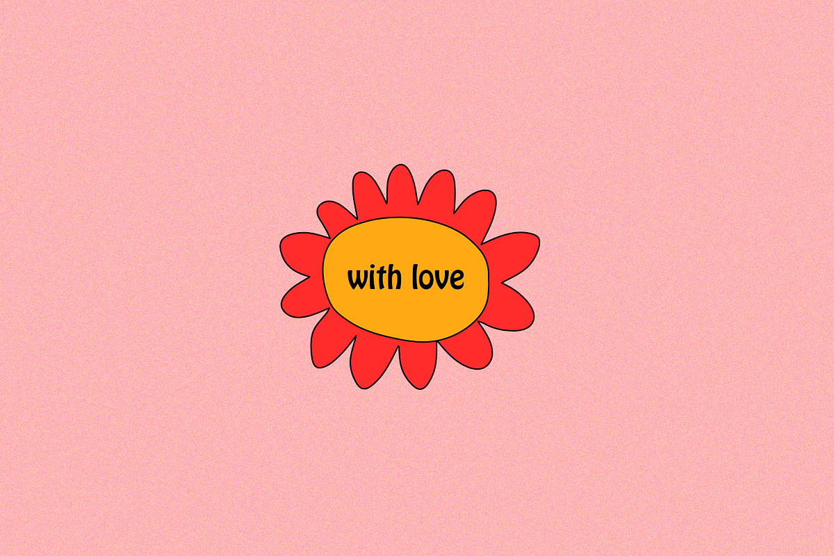 HIPPIE 70s FLOWERS-INSTAGRAM CREATOR, an Illustration by okchizh (Photo 13 of 13)