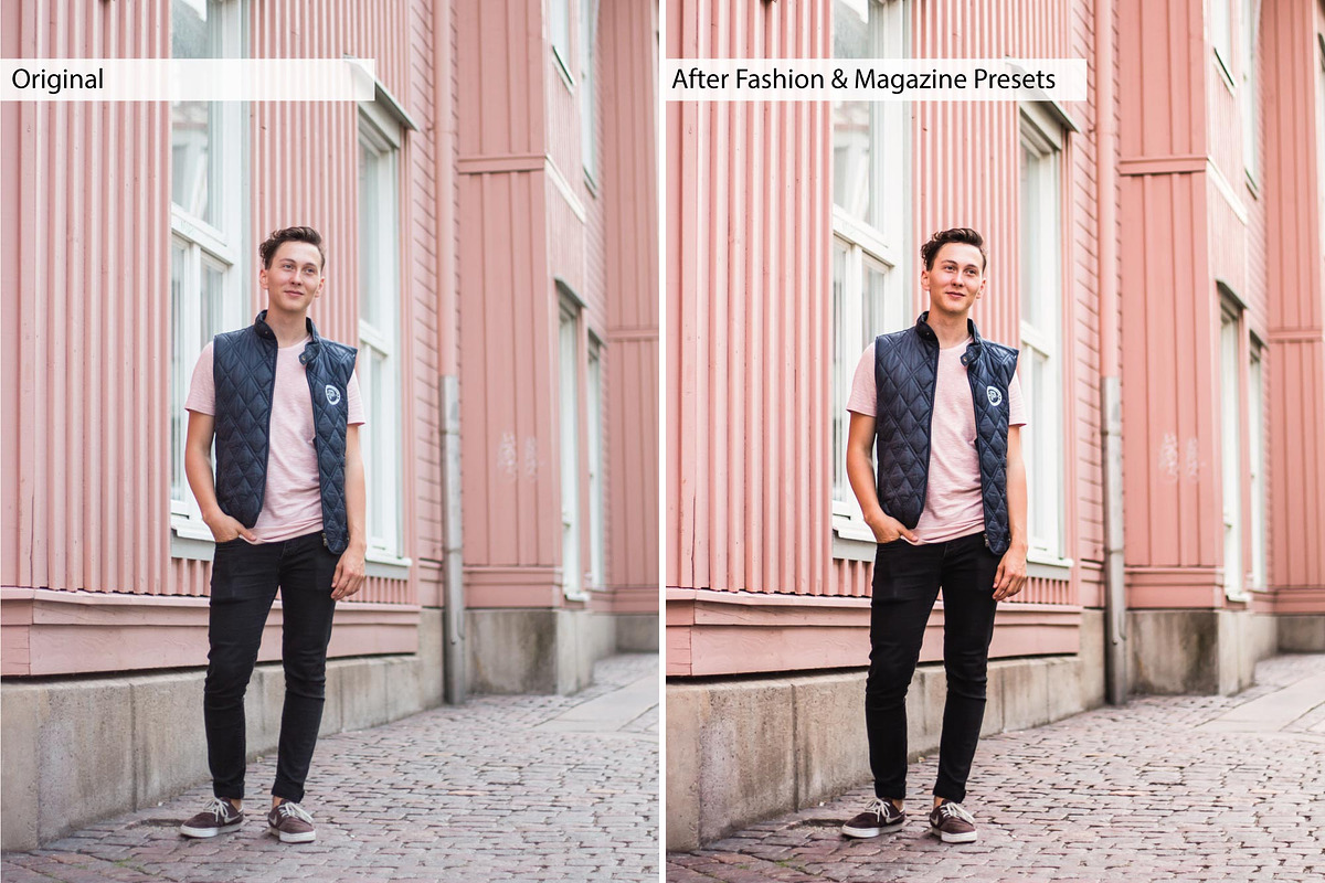 75 Fashion Lightroom Presets, an Action Add-On by Lensgrade.com (Photo 8 of 18)