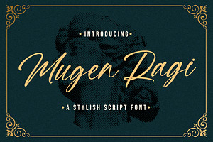 Mugen Ragi - Modern Script Font