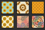 Sunflower Spiral Seamless Patterns, a Pattern Graphic by protabsorkar11 (Thumbnail 3 of 4)