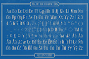 Acelon Stamp, a Serif Font by Craft Supply Co. (Thumbnail 8 of 8)