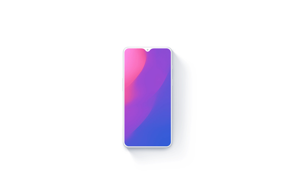 20 Minimalist & Flat Devices Mockups, an iPhone Mockup by Asylab (Photo 47 of 97)