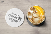 Circular Coaster Mockup, a Product Mockup by Denny's Mock-ups (Thumbnail 4 of 9)