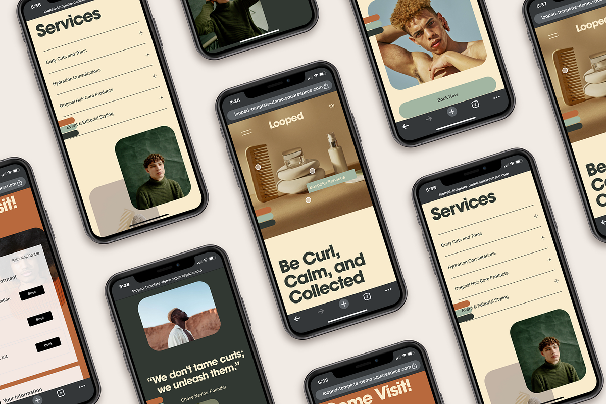 Loop | Squarespace Appointment Site, a Squarespace Template by The Brand Kit (Photo 3 of 8)