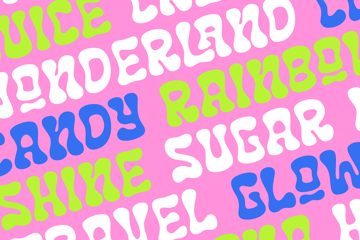 CROFL - Groovy Display Font, a Handwritten Font by Cruizy & Co (Photo 8 of 9)