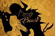 Beauty and the Beast -Poster Graphic, an Illustration by Paper Design (Thumbnail 1 of 2)