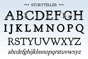Storyteller Serif Font w Pretty Caps, a Serif Font by Storyteller Design (Thumbnail 9 of 12)