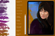 Oil On Canvas for Procreate, a Brush Add-On by UPROOT (Thumbnail 7 of 9)