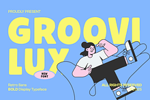 Groovilux - Retro Sans Bold Display