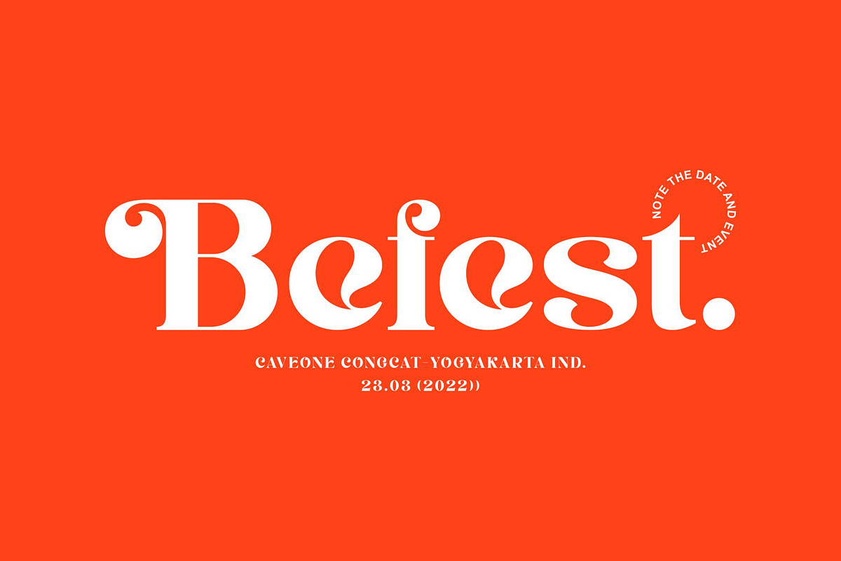 Kelin Eator, a Serif Font by ngene (Photo 9 of 10)