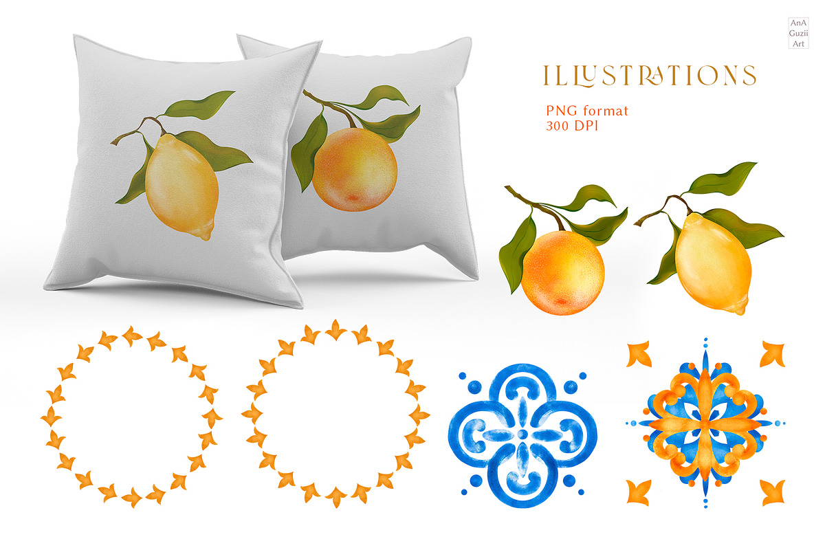 Mediterranean tiles Seamless Pattern, a Pattern Graphic by AnaGuziiArt (Photo 6 of 8)