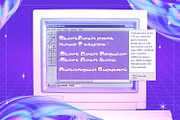 Start Dash - Y2K Display Font, a Sans Serif Font by tkzgraphic (Thumbnail 5 of 7)
