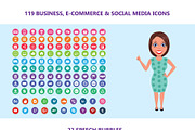 Business Woman Character Creator, a Work Illustration by Art Zooted (Thumbnail 3 of 3)
