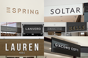3D Logo Storefront Mockups, an Advertising Mockup by Mint Mockups (Thumbnail 2 of 11)