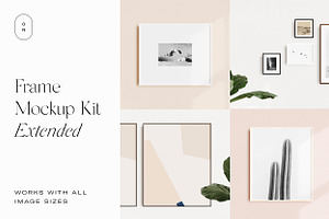 Frame Mockup Kit Extended