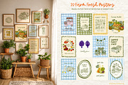 Farmers Market Clipart Naive Vector, a Food Illustration by SunnJaneArt (Thumbnail 8 of 18)
