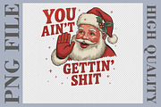 Sarcastic Santa Xmas PNG, a Graphic by olgasallom (Thumbnail 1 of 3)