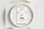 Simple Floral Wedding Bundle, an Invitation Template by WynterLife Studio (Thumbnail 6 of 6)