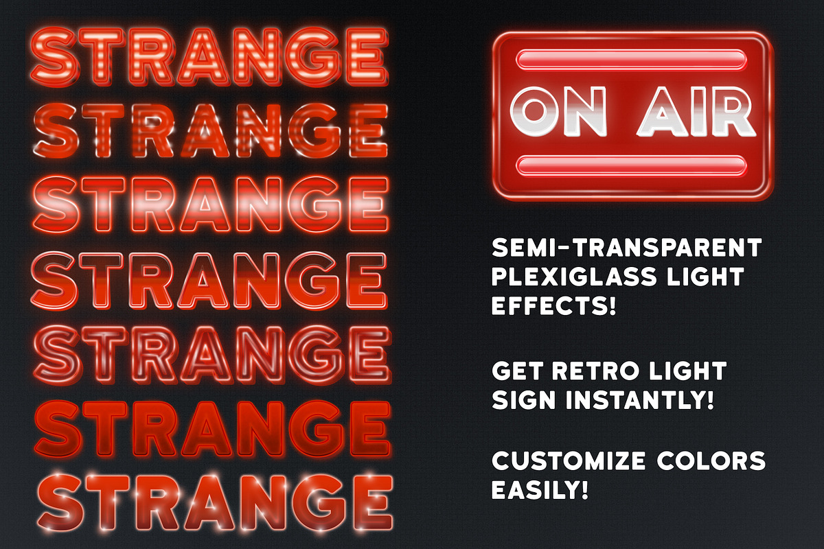 Strange Lights by Guerillacraft, a Layer Style Add-On by Guerillacraft (Photo 6 of 9)